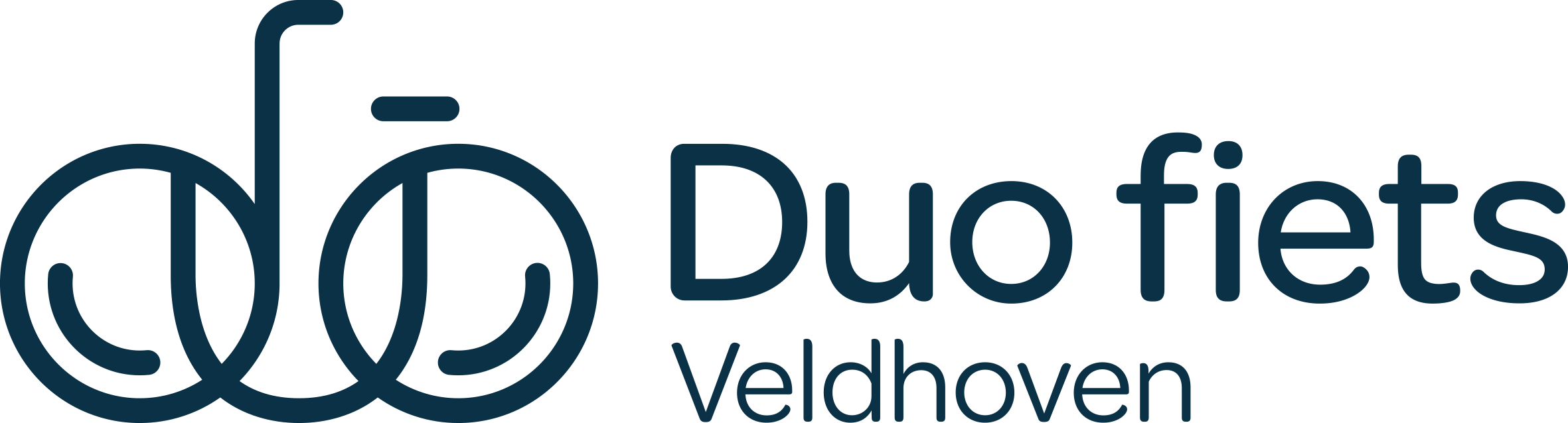 Logo Duo fiets Veldhoven